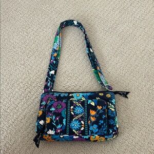 Vera Bradley Blue Floral Shoulder Bag